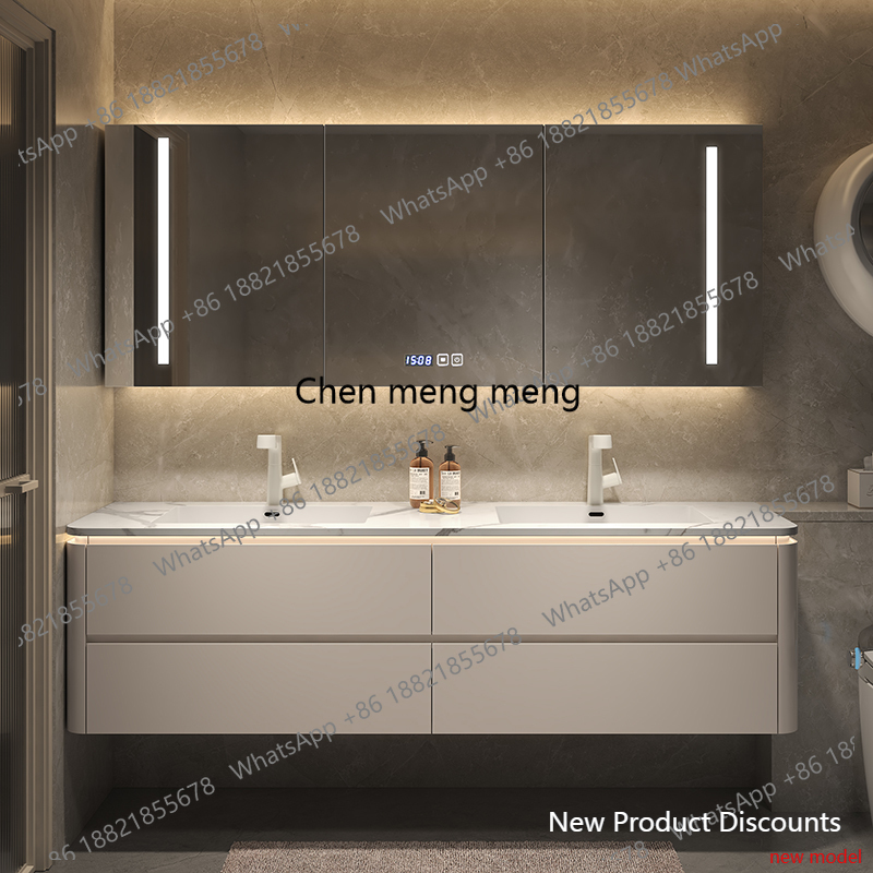 Kitchen Gadgets Luxury - L6080 Armadietto da Bagno Moderno di