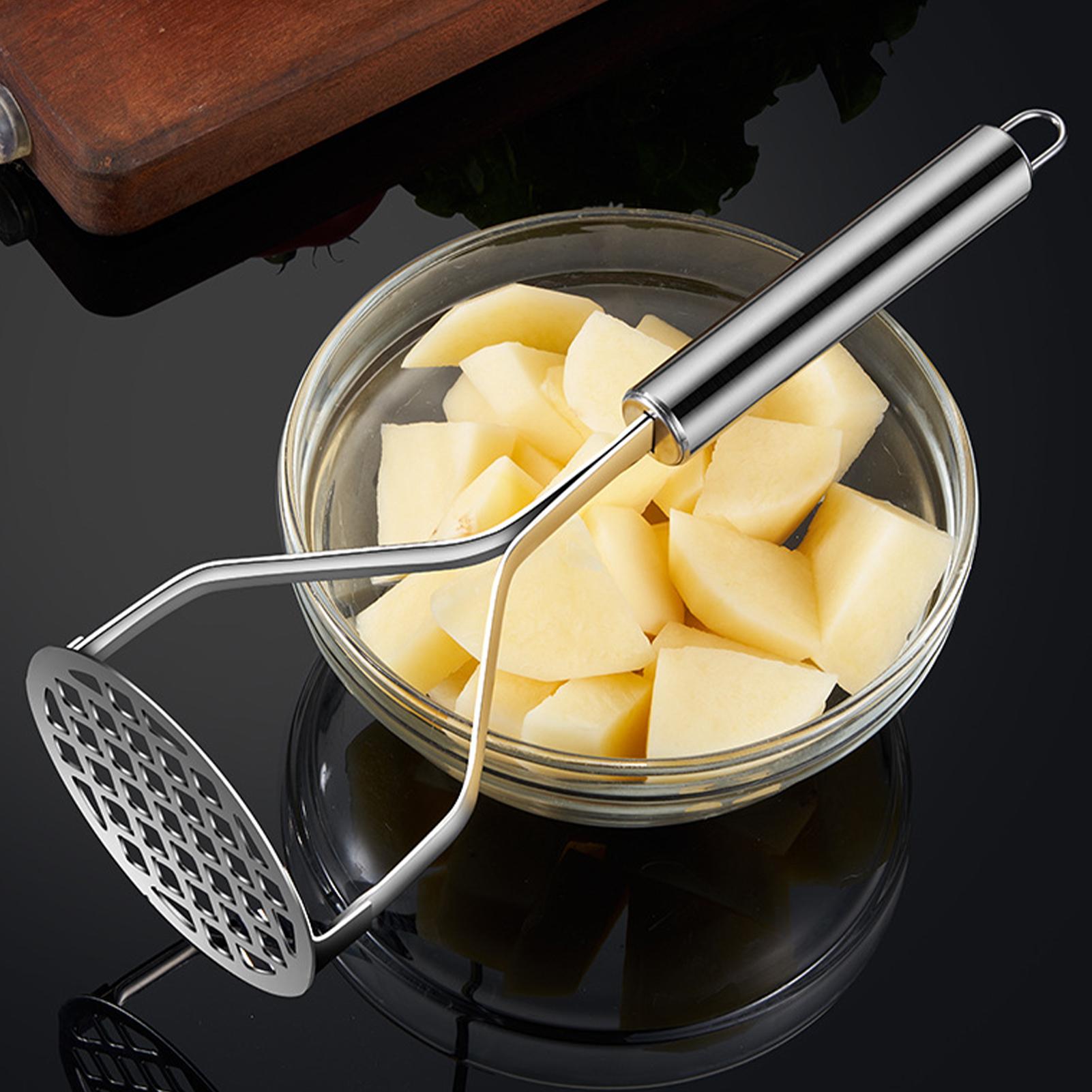 Kitchen Gadgets For Men - Schiacciapatate Manuale in Acciaio Inox, Tritatutto