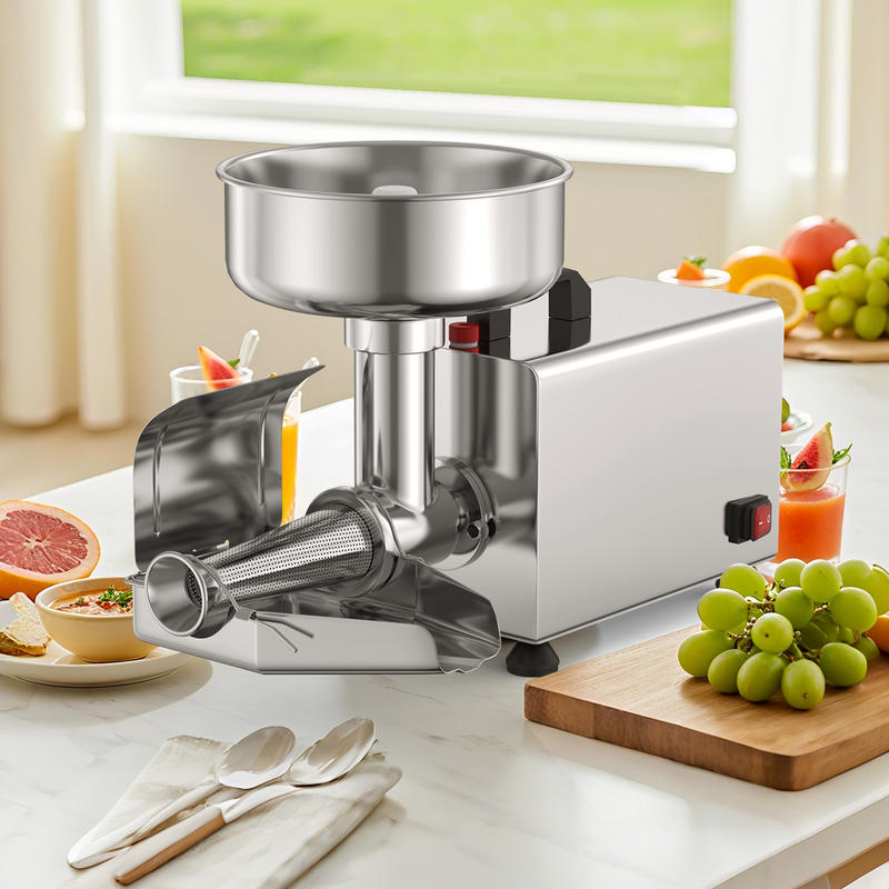 Stainless Steel Strainer - Passapomodoro Elettrico 450W di Grado Commerciale,
