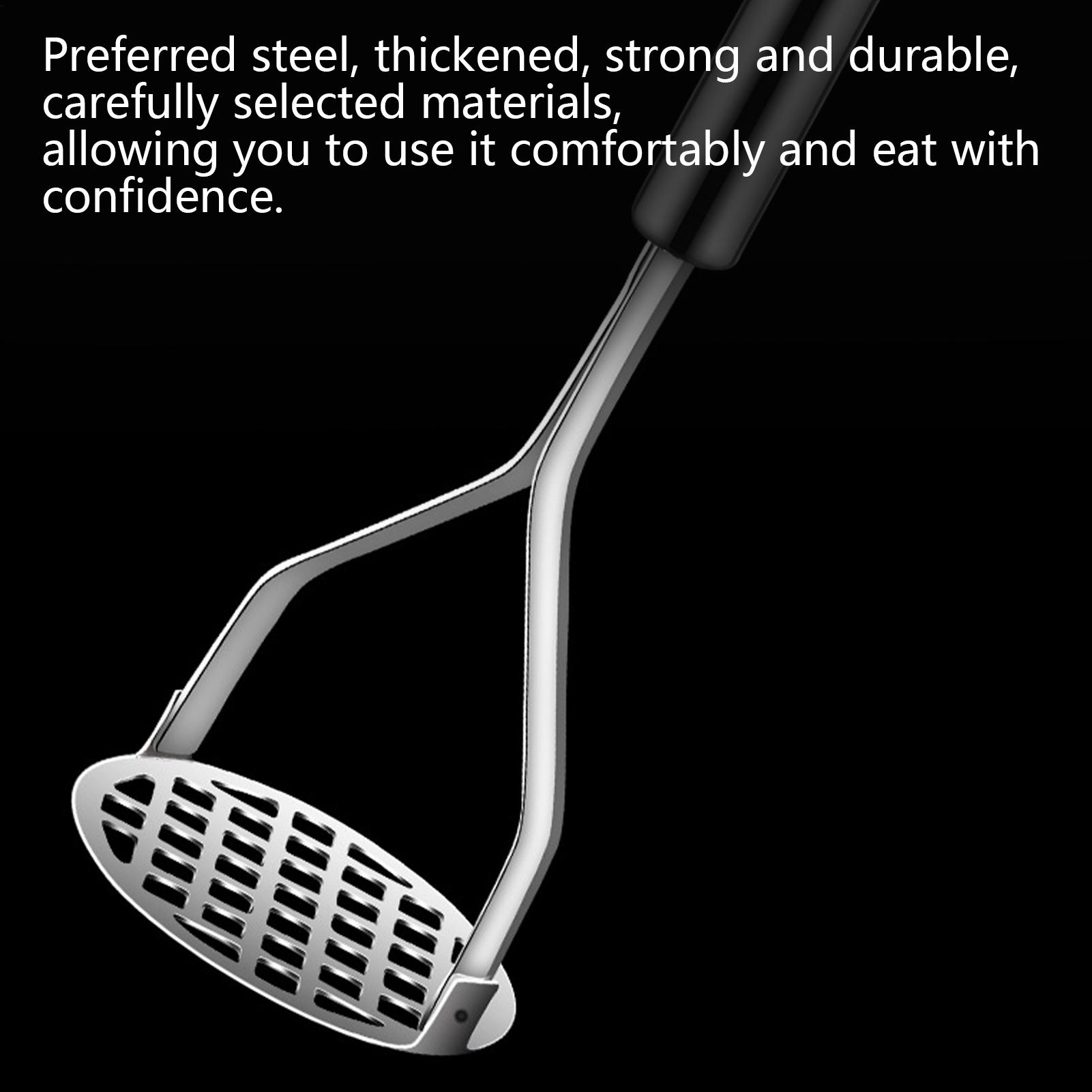 Kitchen Gadgets For Men - Schiacciapatate manuale in acciaio inossidabile per