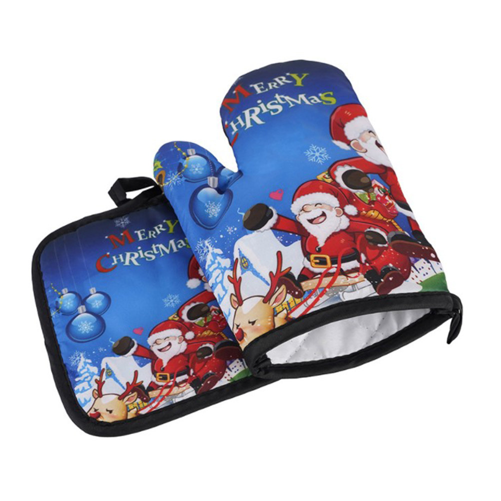 Kitchen Gadgets Xmas Gifts - Guanti Resistenti al Calore, Guanto Natalizio,
