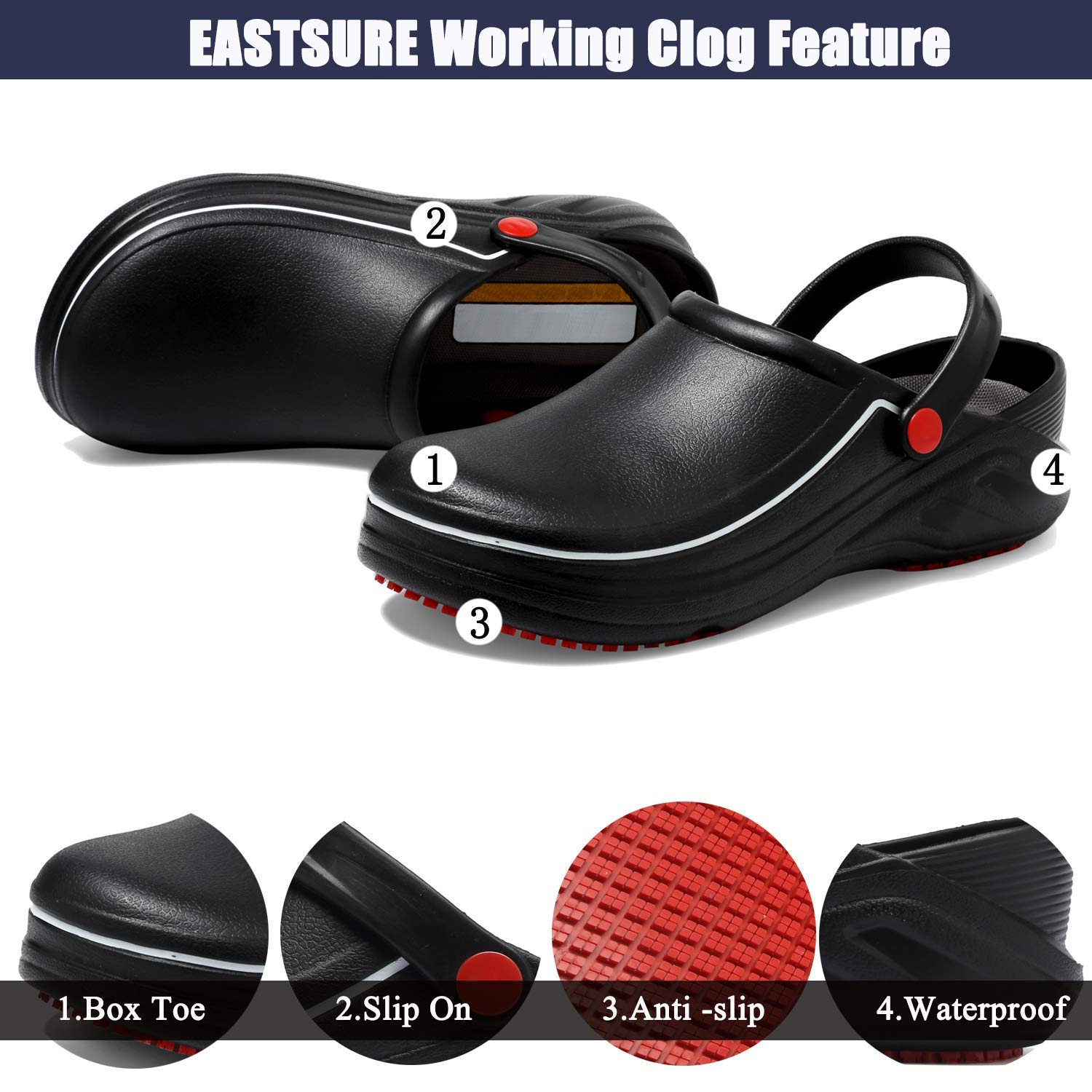 FUQIAO EVA Scarpe da cuoco di  - Kitchen Gadgets For Men recensione e prezzo