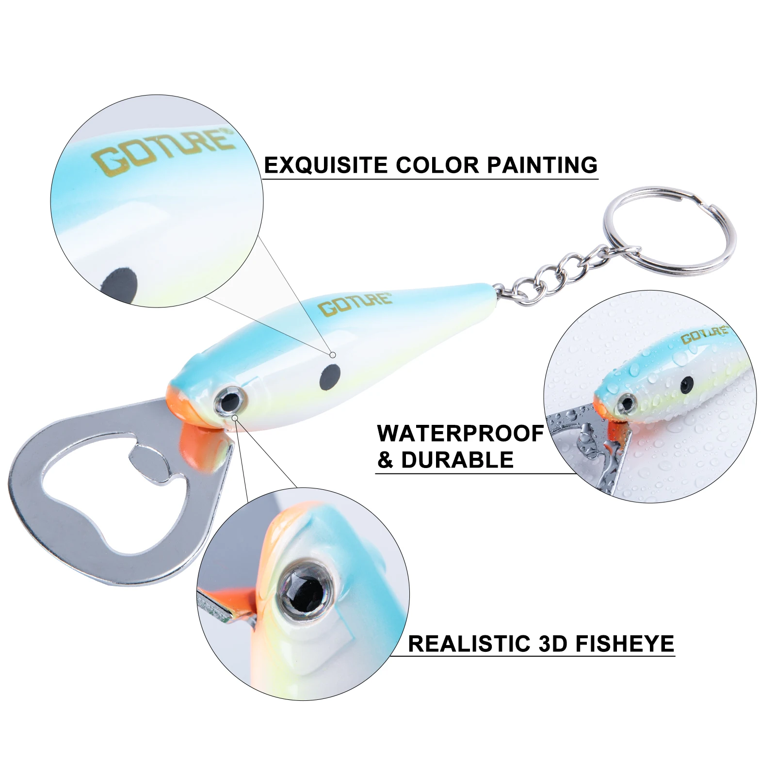 Goture 1 pz esca da pesca apri - Kitchen Gadgets Pakistan recensione e prezzo