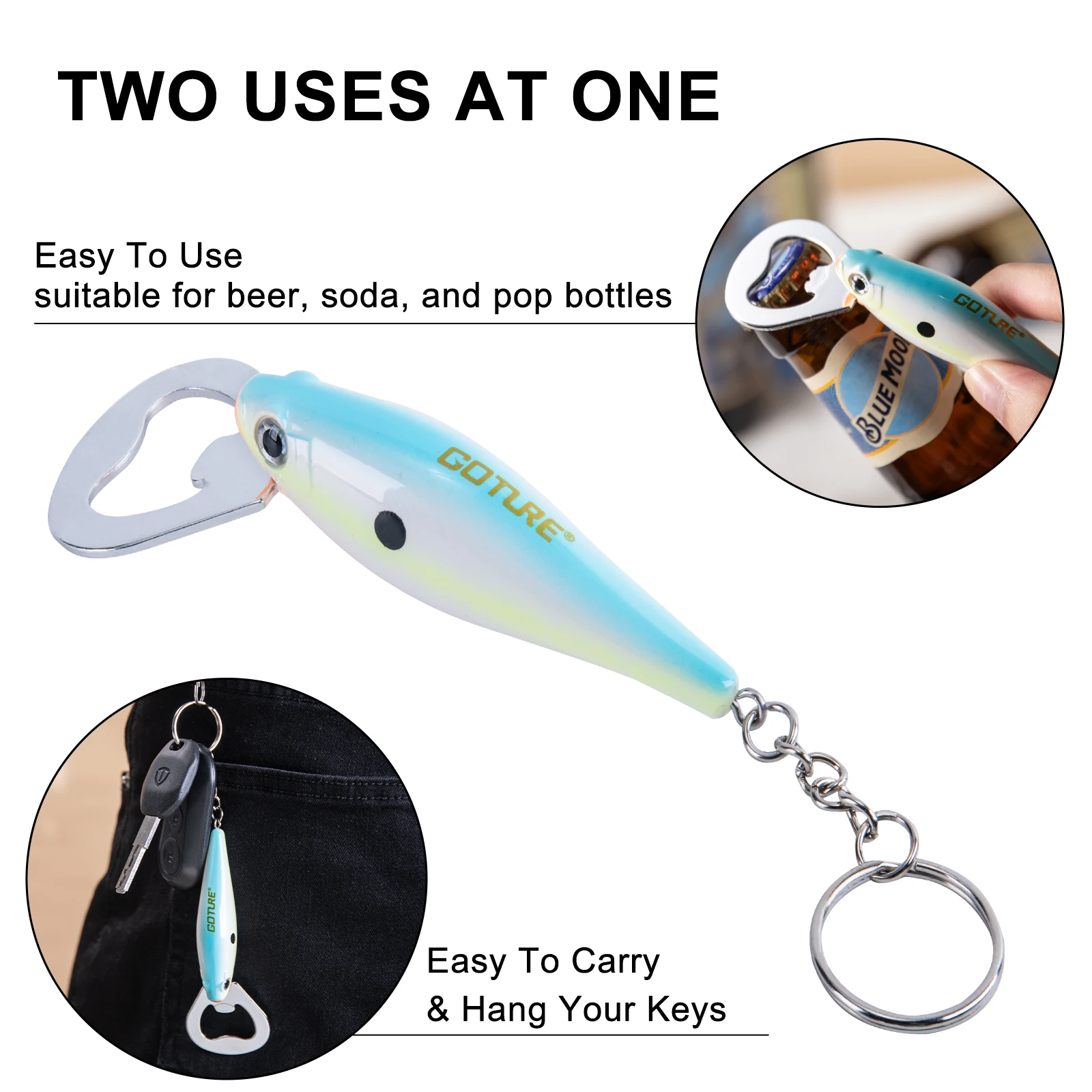 Goture 1 pz esca da pesca apri - Kitchen Gadgets Pakistan recensione e prezzo