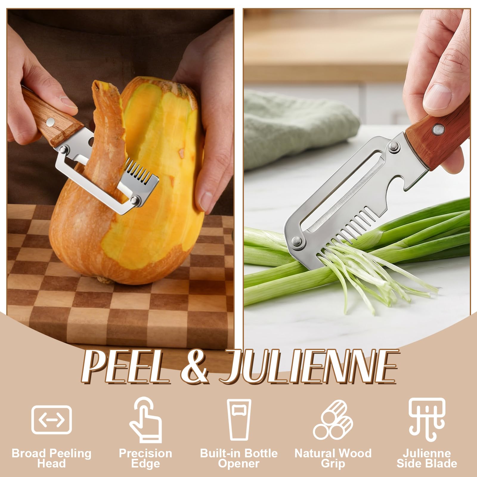 Pelapatate 3-in-1 con Manico i - Kitchen Gadgets And Equipment recensione e prezzo
