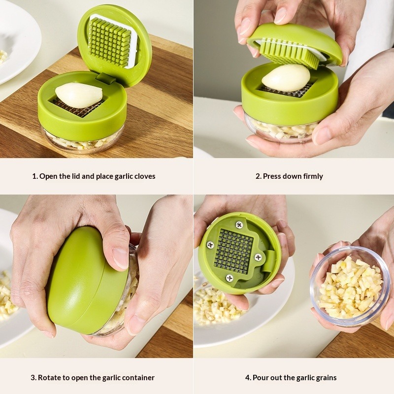 Tritatore d'aglio manuale a 1  - Kitchen Gadgets Essential recensione e prezzo