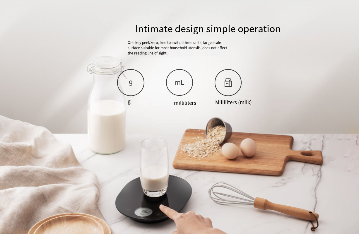 Xiaomi Mijia Bilancia da cucin - Xiaomi Kitchen Gadgets recensione e prezzo